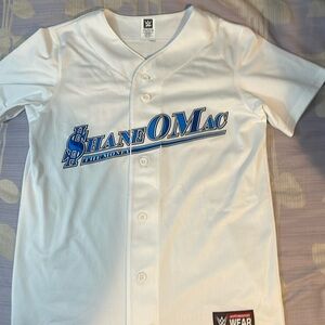 Authentic WWE baseball jersey from Survivor series